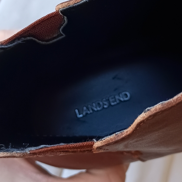 Lands' End Lands'end Women's Heeled Scallop Booties_8.5 - Picture 4 of 8